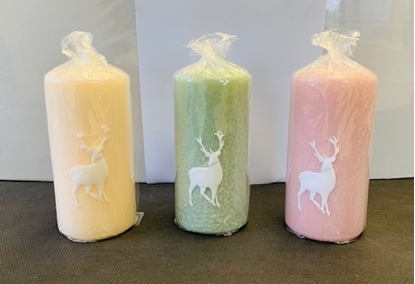 Picture of CANDELE MOCCOLO TESTA PIATTA H.150 D.70 MM.