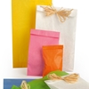 Immagine di BUSTE SOFF.CARTA KRAFT BIANCA 10X18+3 CM CF 100 PZ