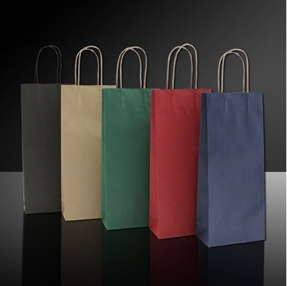 Immagine di SHOPPERS BARBERA AVANA CM 14X9X38+6 CF. 20 PZ.