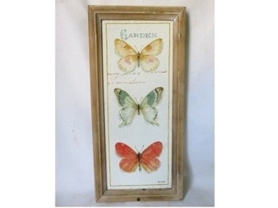 Immagine di QUADRO 40X85CM CON FARFALLE