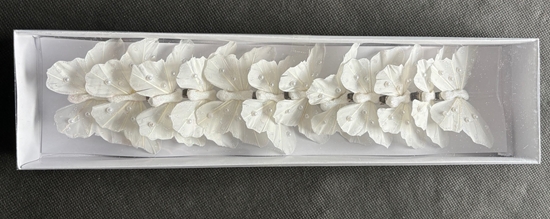 Immagine di FARFALLA BIANCA 6-8  CM CF 12 PZ