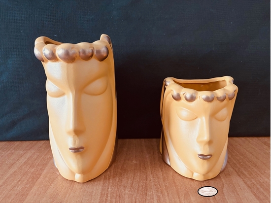 Immagine di VASO CERAMICA FACE 17X12,5X15,5