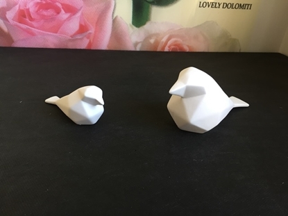 Picture of GEO CERAMIC BIRD SMALL WHITE L.11 H.5,5 D.5 CM