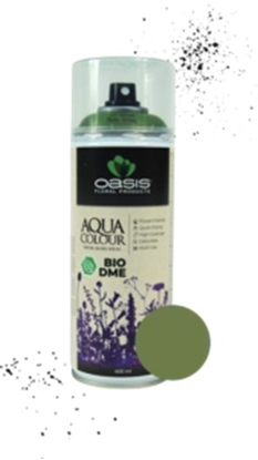 Picture of OASIS SPRAY AQUA COLOUR 400 ML. moss GREEN