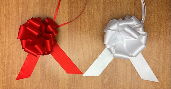 Immagine di SATIN PULL-BOWS 38 MM IN SCATOLA DA 12 pz