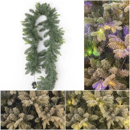 Picture of GHIRLANDA NEVICATA CM 180 - GREEN