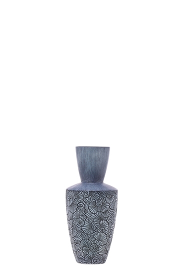 Immagine di VASO RESINA GREY CM.15,5x15,5x34,5