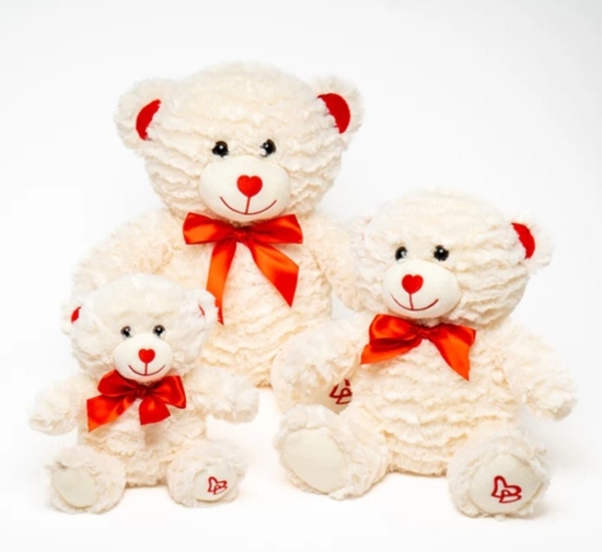 Immagine di PELUCHE ORSO LOVING C/FIOCCO 30 CM
