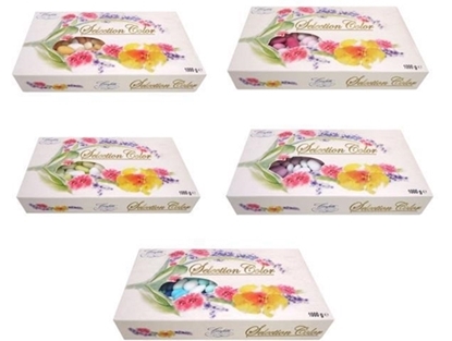Immagine di CONFETTI SELECTION COLOR CIOCC. CF. 1 KG VARI COLORI