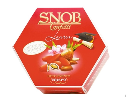 Immagine di CONFETTI SNOB LIETO EVENTO ROSSI CF. DA 500 GR.