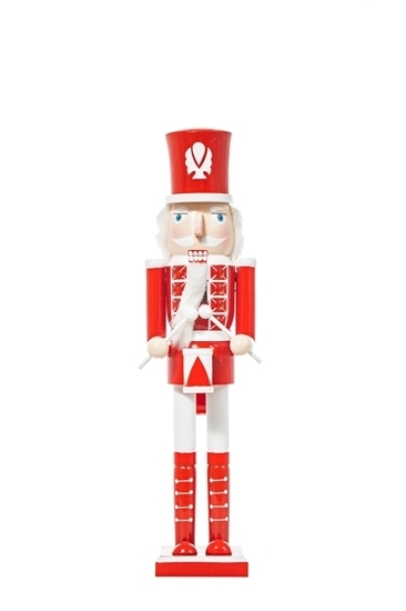 Picture of SCHIACCIANOCI LEGNO CM.11x10x51 RED/WHITE