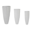 Immagine di SET 3 VASI METALLO WHITE CM.87,5x38,5