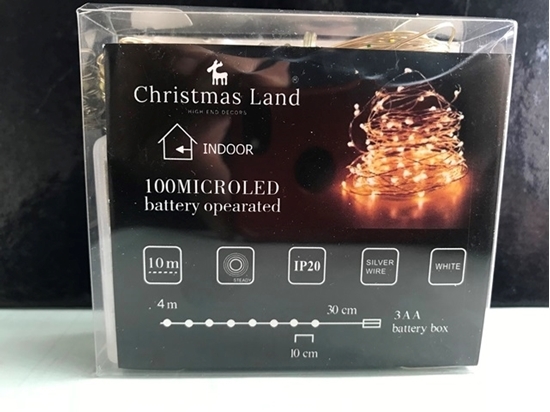 Immagine di MICROLED x 100 INDOOR A BATTERIA