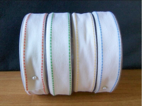 Immagine di NASTRO COTTON RIBBON  25 MM. X 20 MT