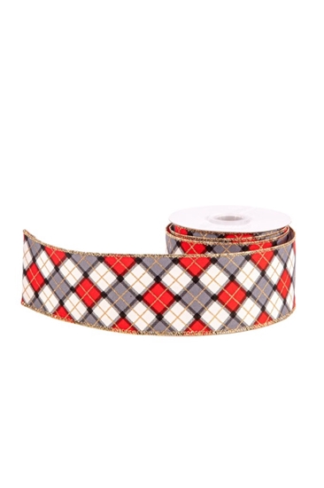 Immagine di NASTRO DECORO ROMBO (MT.10xCM.6,8)GOLD