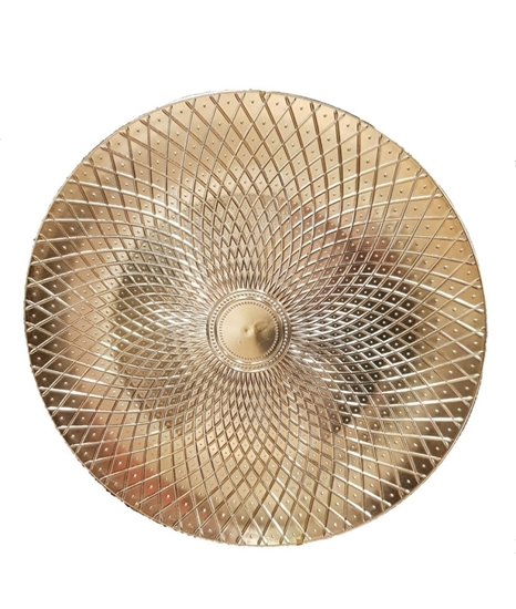 Immagine di PIATTO PLASTICA GOLD ø CM.32