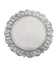 Immagine di PIATTO PLASTICA CON DECORO SILVER ø CM.35