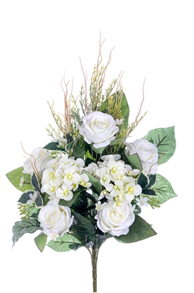 Immagine di FRONTALE ROSE/ORTENSIE