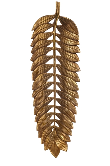 Picture of FOGLIA RESINA GOLD CM.42x13x2,5
