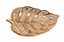Immagine di FOGLIA RESINA GOLD CM.27,5x18,5x4,5