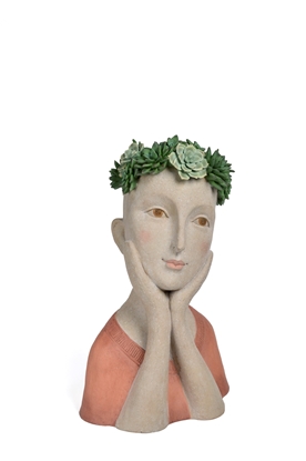 Immagine di BUSTO DONNA RESINA CM.28x22x42,5