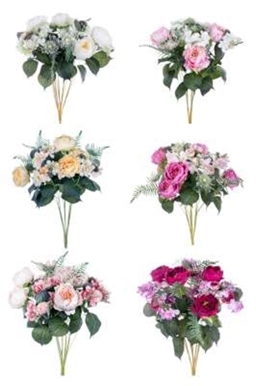 Immagine di BUSH MISTO CON PEONIE x 15