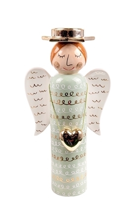 Immagine di ANGELO CERAMICA GREEN/WHITE CM.35