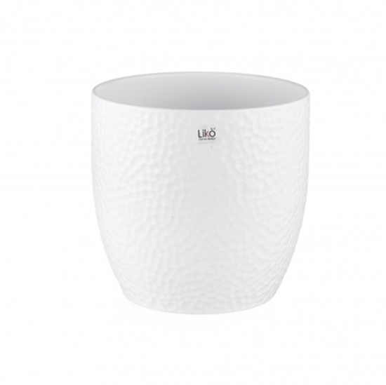 Immagine di VASO DEMETRA H 42 D. 19 BIANCO OPACO