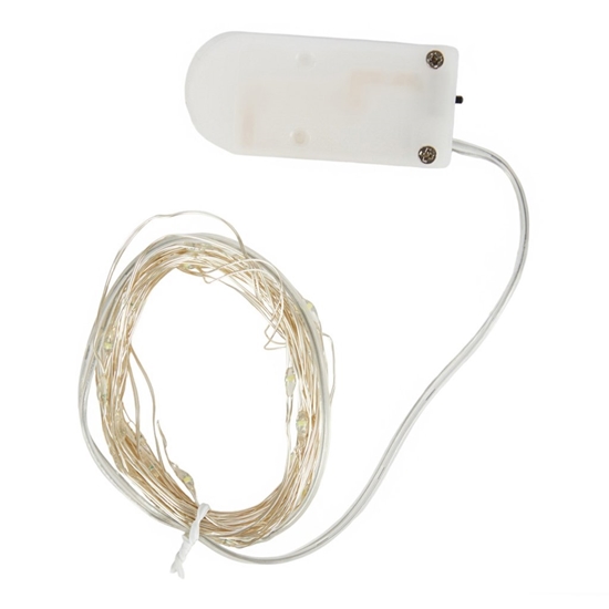 Immagine di 40 MICROLED A BATTERIA WARM