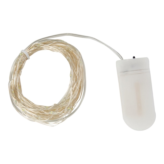 Immagine di 80 MICROLED A BATTERIA WARM