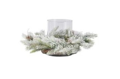 Immagine di CENTROTAVOLA WINTER HARMONYIINNEVATO ø CM.36