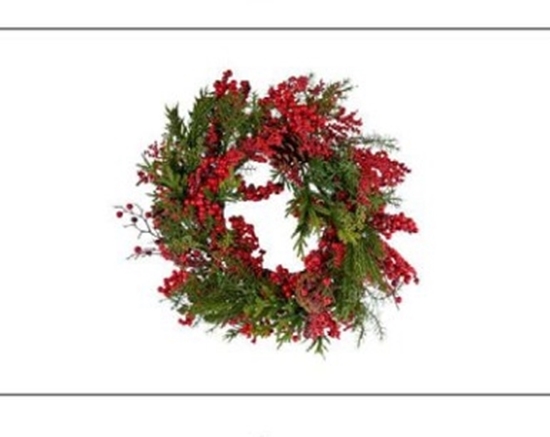 Immagine di CORONA ADDOBBATA ø CM.40