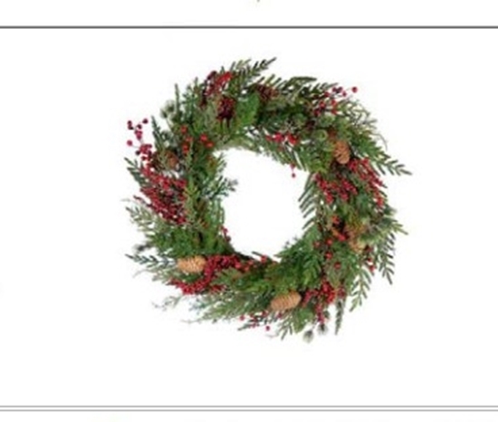 Immagine di CORONA PINO/BACCHE ø CM.56