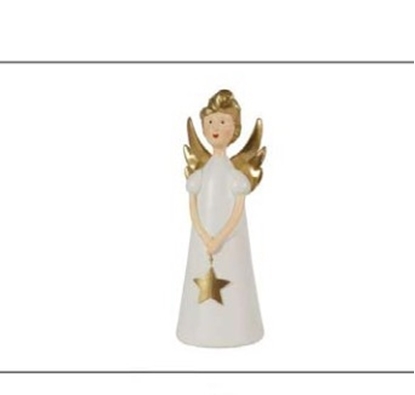 Immagine di ANGELO RESINA CON STELLA CM.9x9x24