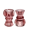 Immagine di Portacandele duo Nora Ø6 x h.8 cm rosso