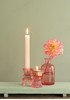 Immagine di Portacandele duo Nora Ø6 x h.8 cm rosso
