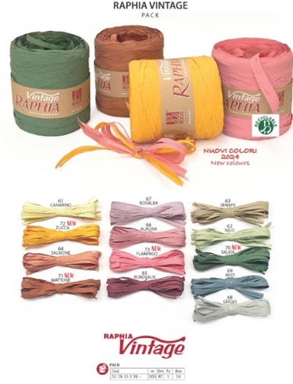 Immagine di RAPHIA VINTAGE 200 MT.