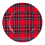 Picture of PIATTO METALLO TARTAN ø CM.33