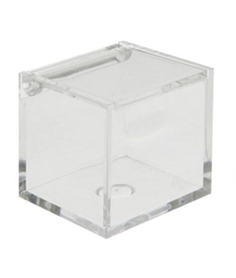 Immagine di SCATOLINA PLEX TRASPARENTE 6X6X6 CM.