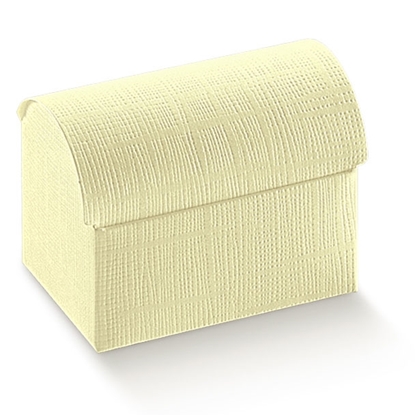 Immagine di COFANETTO 130X90X95 mm SETA AVORIO