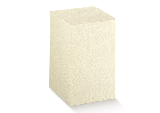 Immagine di PIEGHEVOLE SCATOLA MM 90X90X90 SETA AVORIO CF 10 PZ.