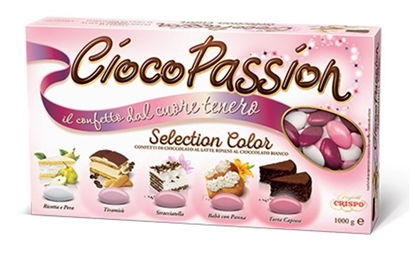 Picture of CONFETTI CIOCO PASSION SELECTION ROSA CF. 1 KG.