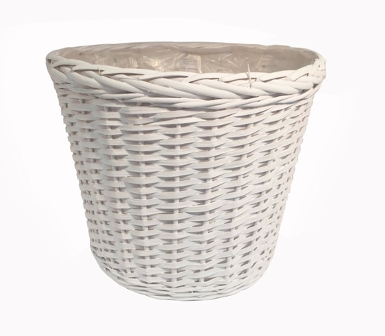 Immagine di CASPO' BOR.TRECCIA BIANCO D.25 H22 b. D18.5