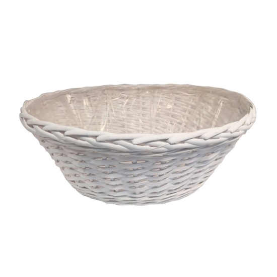 Immagine di CIOTOLA ALTA BORDO TRECCIA BIANCA D.30 H14 b.D20