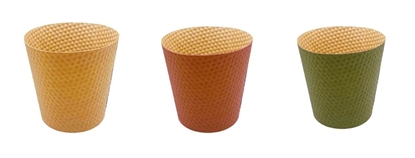 Picture of coprivaso in cartone Eureka Honey cf P: 95 L: 125 H: 125mm