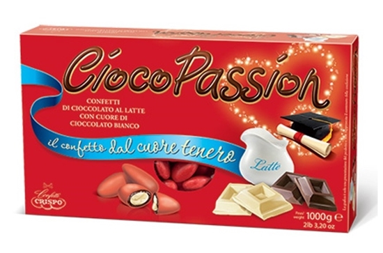 Immagine di CONFETTI CIOCO PASSION CF. 1 KG. ROSSI