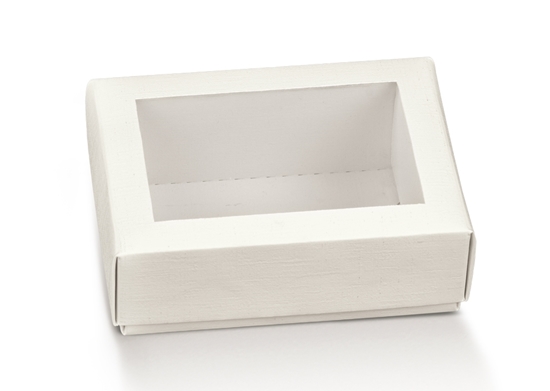 Picture of QUADRETTO + COP 100X70X40 CM. CF. 10 PZ. FIBRA BIANCO