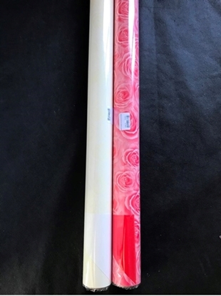 Immagine di BOBINA STAMPA 2 LATI BOCCIOLI H.70 cm. X 25 MT
