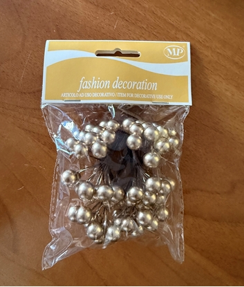 Immagine di PICK (6 PCS) CM H. 7 CHAMPAGNE