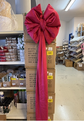 Immagine di FIOCCO VELVET BOW CM48X48 (TAILS CM48X180)